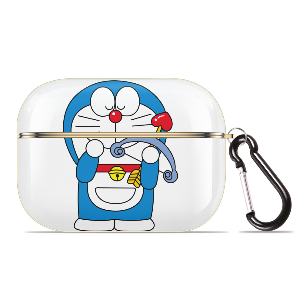 （画像用） ドラえもん Doraemon 【AirPods Pro用】ハードシェル保護ケース｜耐衝撃・防指紋・カラビナ付き商品仕様