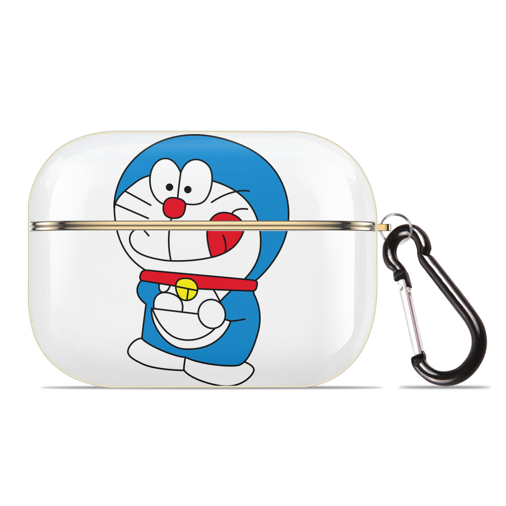 （画像用） ドラえもん Doraemon 【AirPods Pro用】ハードシェル保護ケース｜耐衝撃・防指紋・カラビナ付き商品仕様