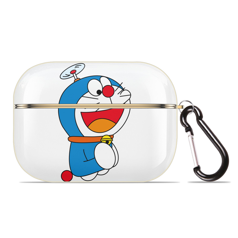 （画像用） ドラえもん Doraemon 【AirPods Pro用】ハードシェル保護ケース｜耐衝撃・防指紋・カラビナ付き商品仕様
