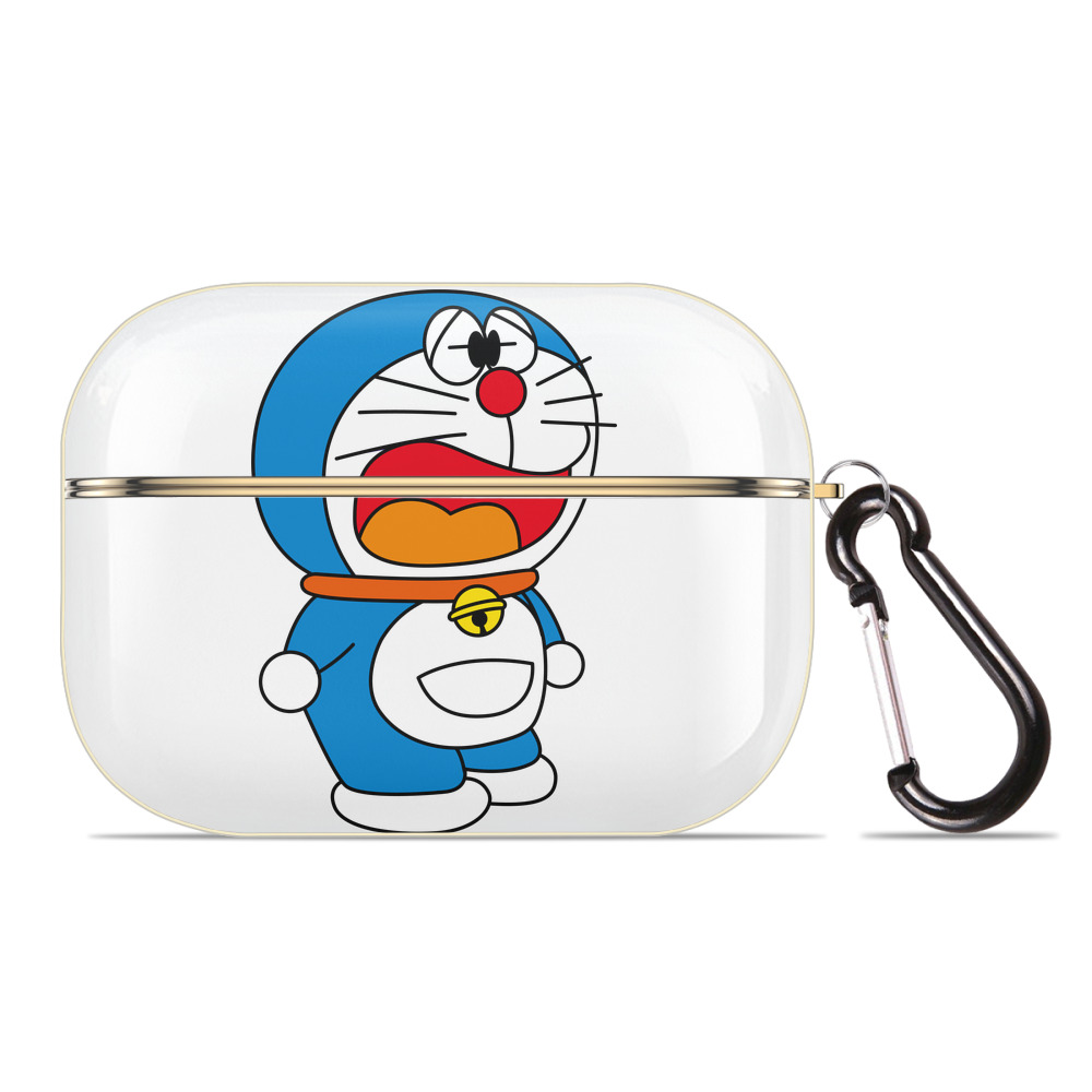 （画像用） ドラえもん Doraemon 【AirPods Pro用】ハードシェル保護ケース｜耐衝撃・防指紋・カラビナ付き商品仕様