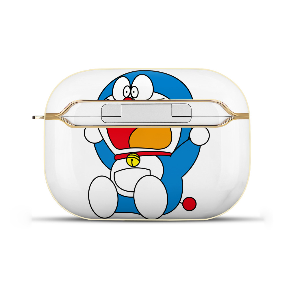 （画像用） ドラえもん Doraemon 【AirPods Pro用】ハードシェル保護ケース｜耐衝撃・防指紋・カラビナ付き商品仕様