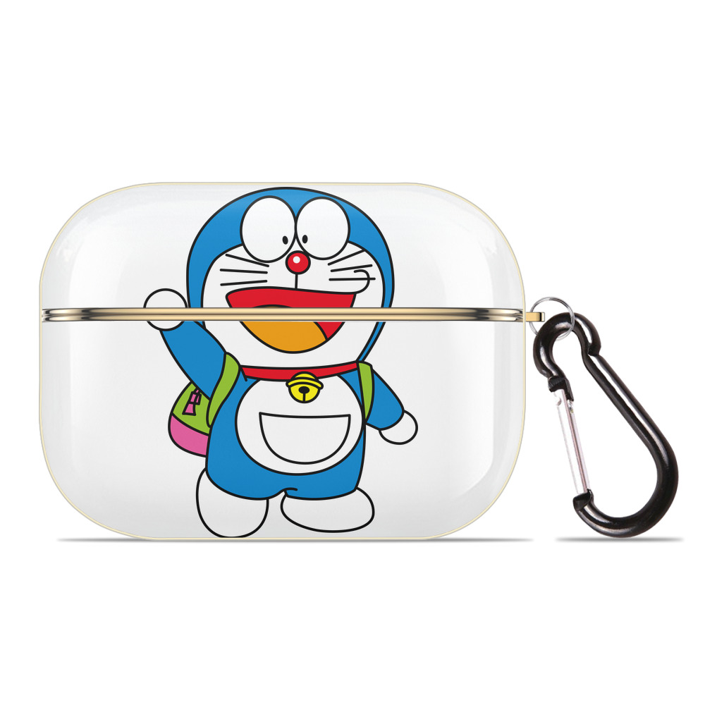 （画像用） ドラえもん Doraemon 【AirPods Pro用】ハードシェル保護ケース｜耐衝撃・防指紋・カラビナ付き商品仕様