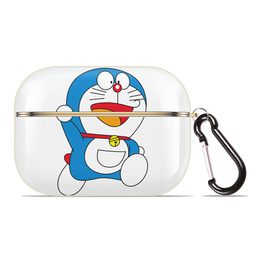 （画像用） ドラえもん Doraemon 【AirPods Pro用】ハードシェル保護ケース｜耐衝撃・防指紋・カラビナ付き商品仕様