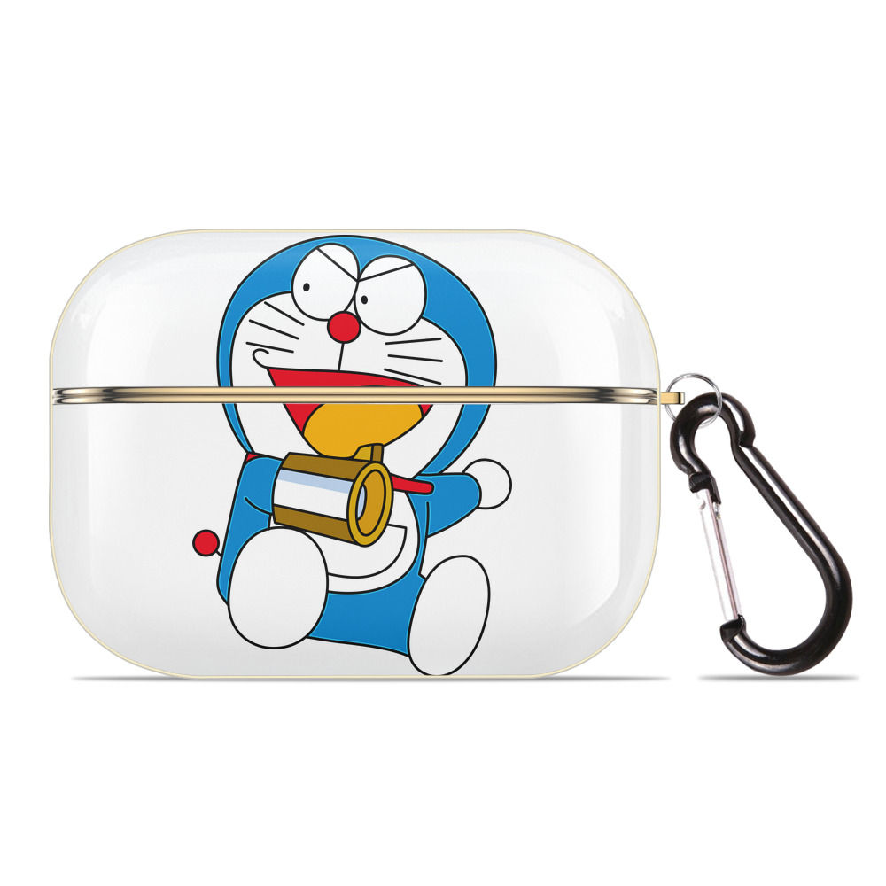 （画像用） ドラえもん Doraemon 【AirPods Pro用】ハードシェル保護ケース｜耐衝撃・防指紋・カラビナ付き商品仕様