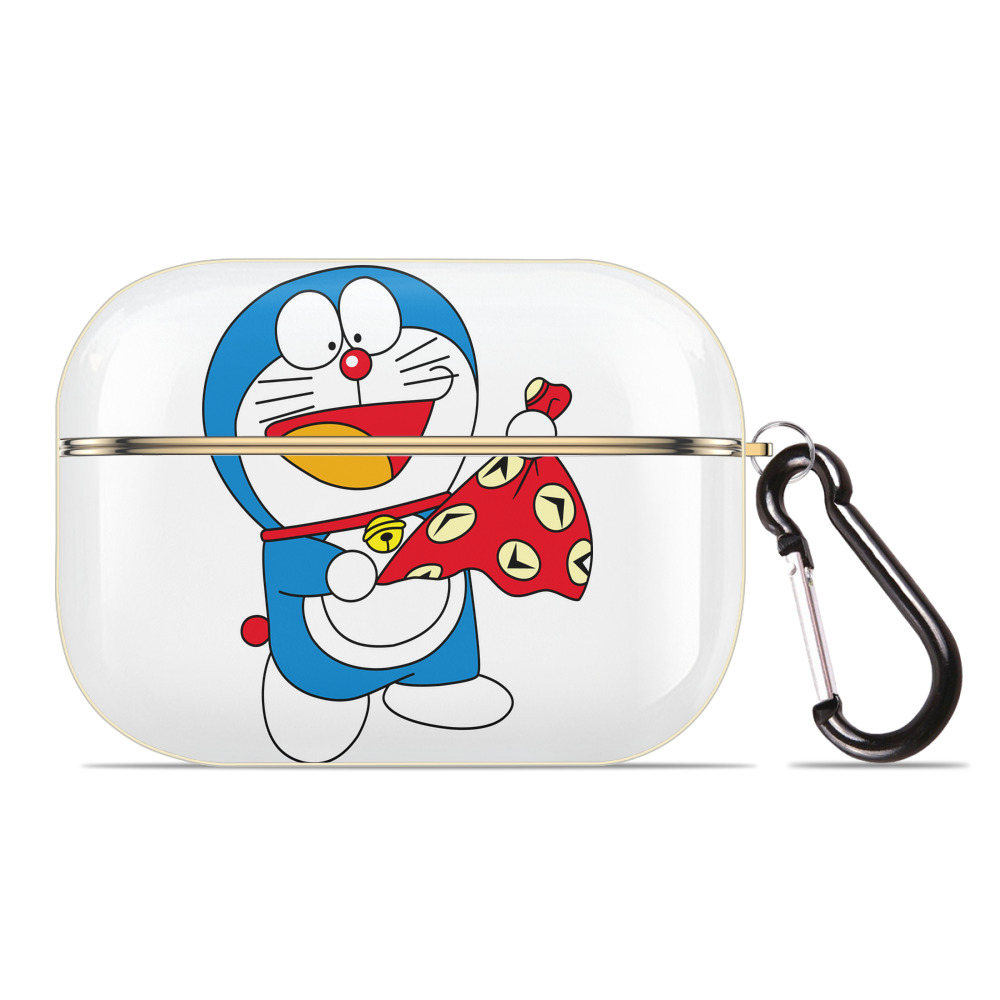 （画像用） ドラえもん Doraemon 【AirPods Pro用】ハードシェル保護ケース｜耐衝撃・防指紋・カラビナ付き商品仕様