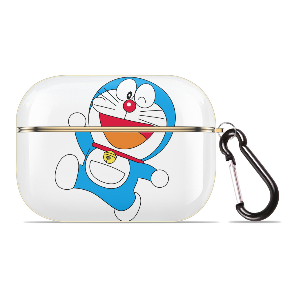 （画像用） ドラえもん Doraemon 【AirPods Pro用】ハードシェル保護ケース｜耐衝撃・防指紋・カラビナ付き商品仕様