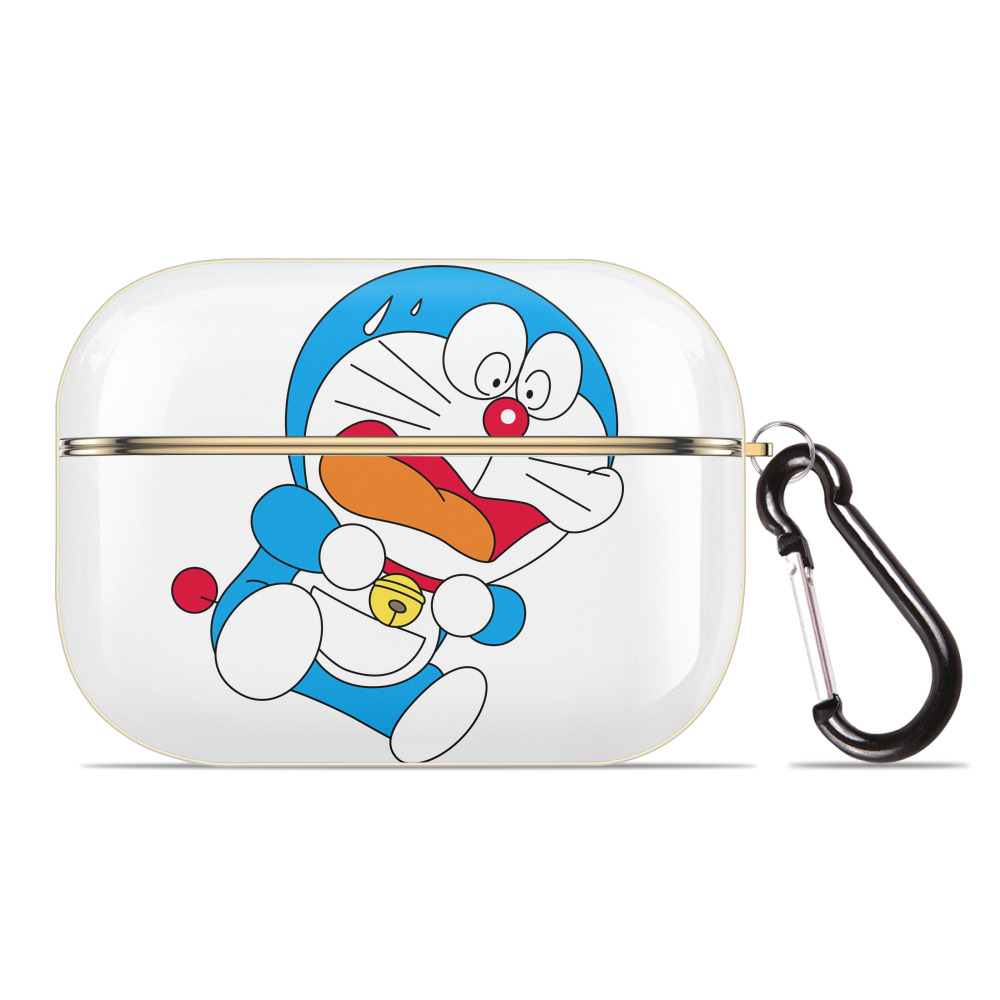 （画像用） ドラえもん Doraemon 【AirPods Pro用】ハードシェル保護ケース｜耐衝撃・防指紋・カラビナ付き商品仕様