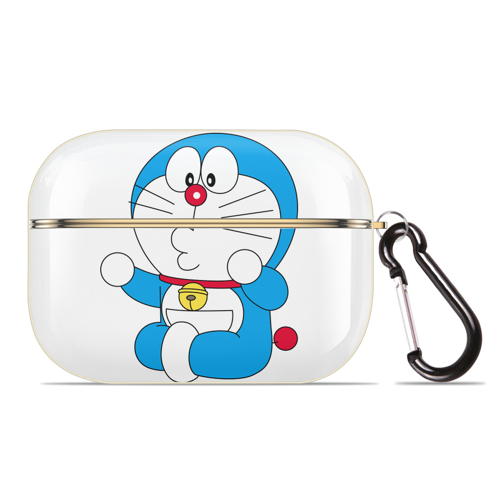 （画像用） ドラえもん Doraemon 【AirPods Pro用】ハードシェル保護ケース｜耐衝撃・防指紋・カラビナ付き商品仕様