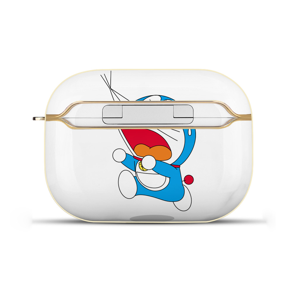 （画像用） ドラえもん Doraemon 【AirPods Pro用】ハードシェル保護ケース｜耐衝撃・防指紋・カラビナ付き商品仕様