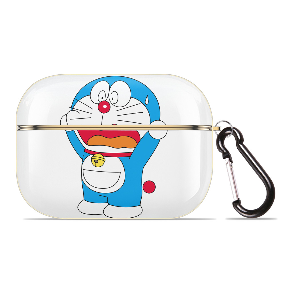 （画像用） ドラえもん Doraemon 【AirPods Pro用】ハードシェル保護ケース｜耐衝撃・防指紋・カラビナ付き商品仕様