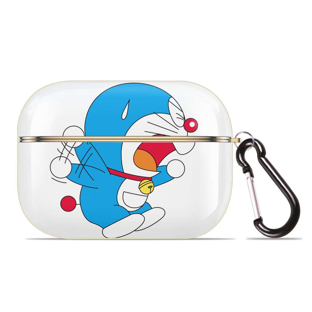 （画像用） ドラえもん Doraemon 【AirPods Pro用】ハードシェル保護ケース｜耐衝撃・防指紋・カラビナ付き商品仕様