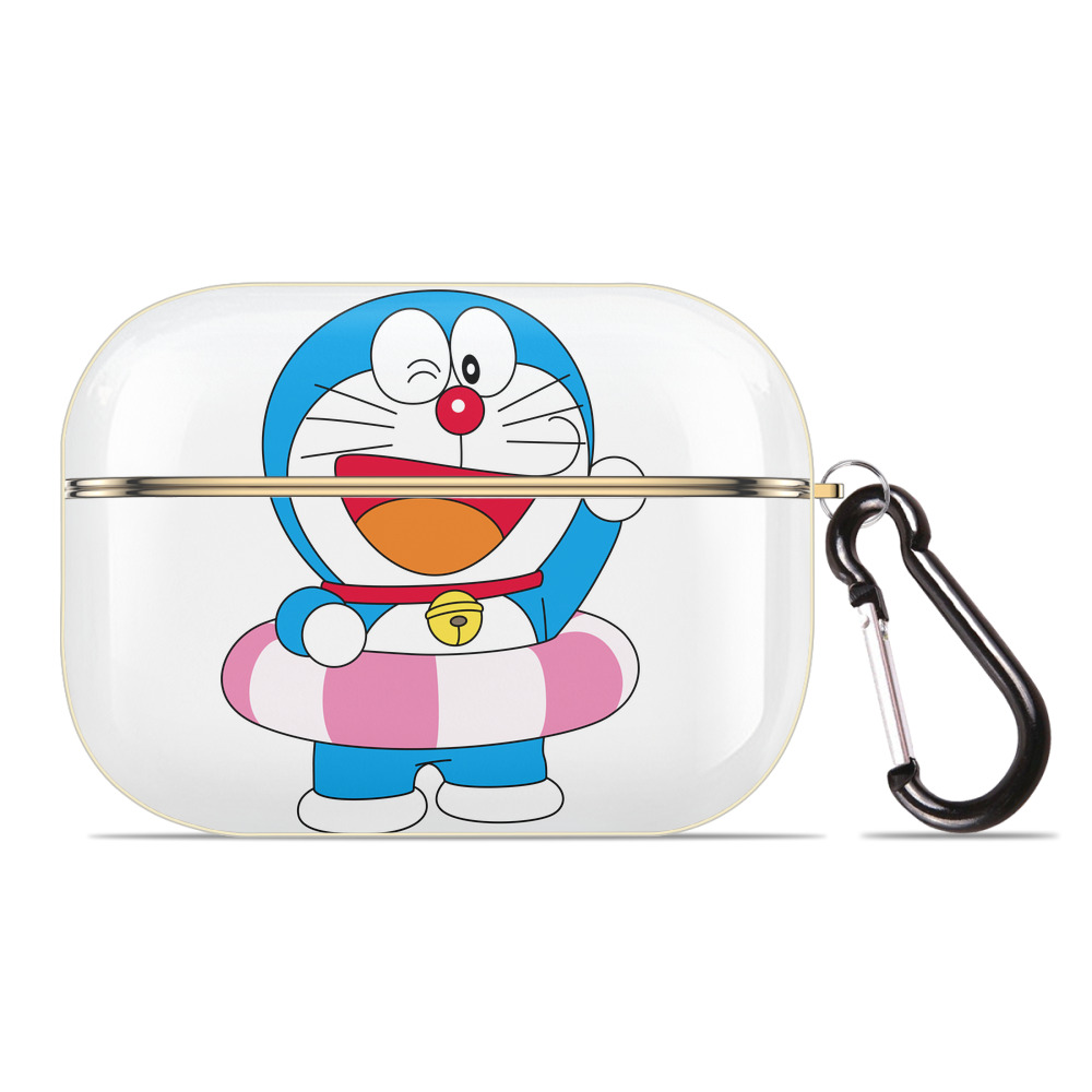 （画像用） ドラえもん Doraemon 【AirPods Pro用】ハードシェル保護ケース｜耐衝撃・防指紋・カラビナ付き商品仕様