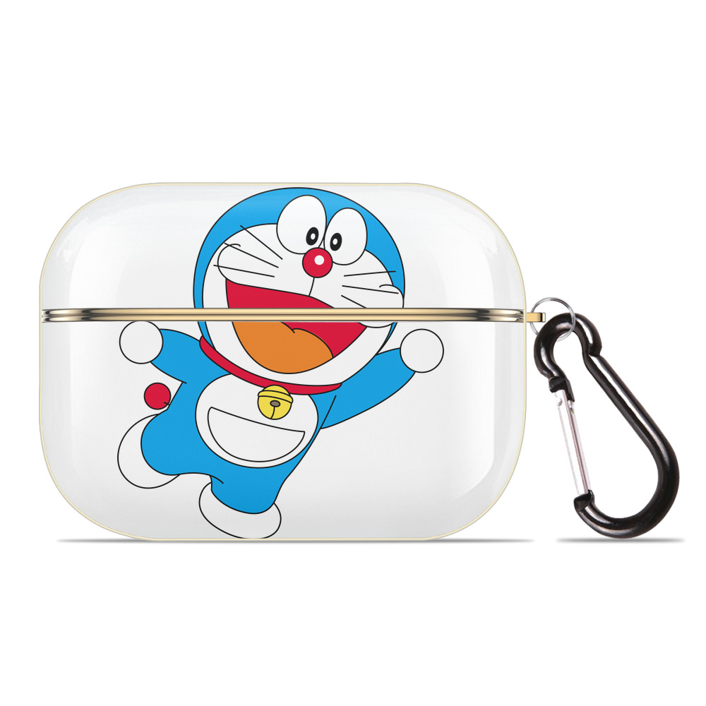 （画像用） ドラえもん Doraemon 【AirPods Pro用】ハードシェル保護ケース｜耐衝撃・防指紋・カラビナ付き商品仕様
