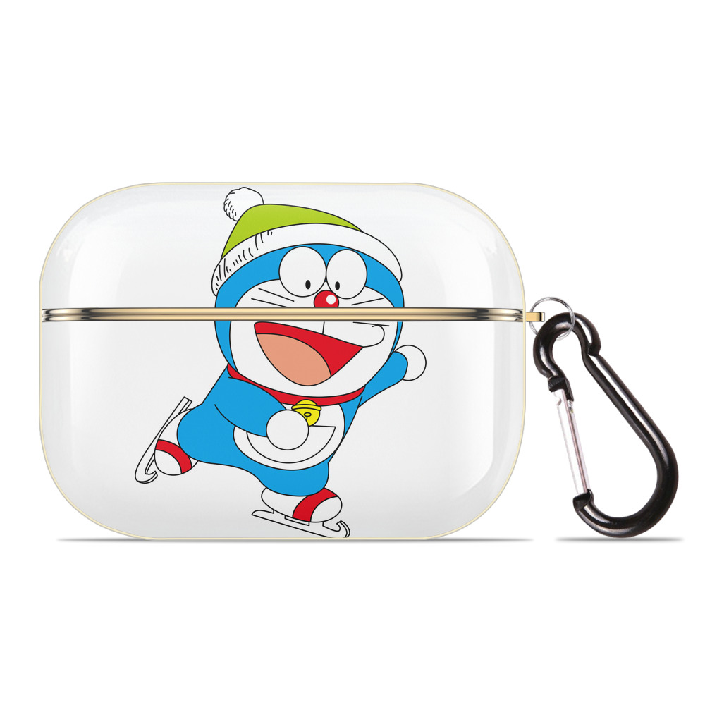 （画像用） ドラえもん Doraemon 【AirPods Pro用】ハードシェル保護ケース｜耐衝撃・防指紋・カラビナ付き商品仕様