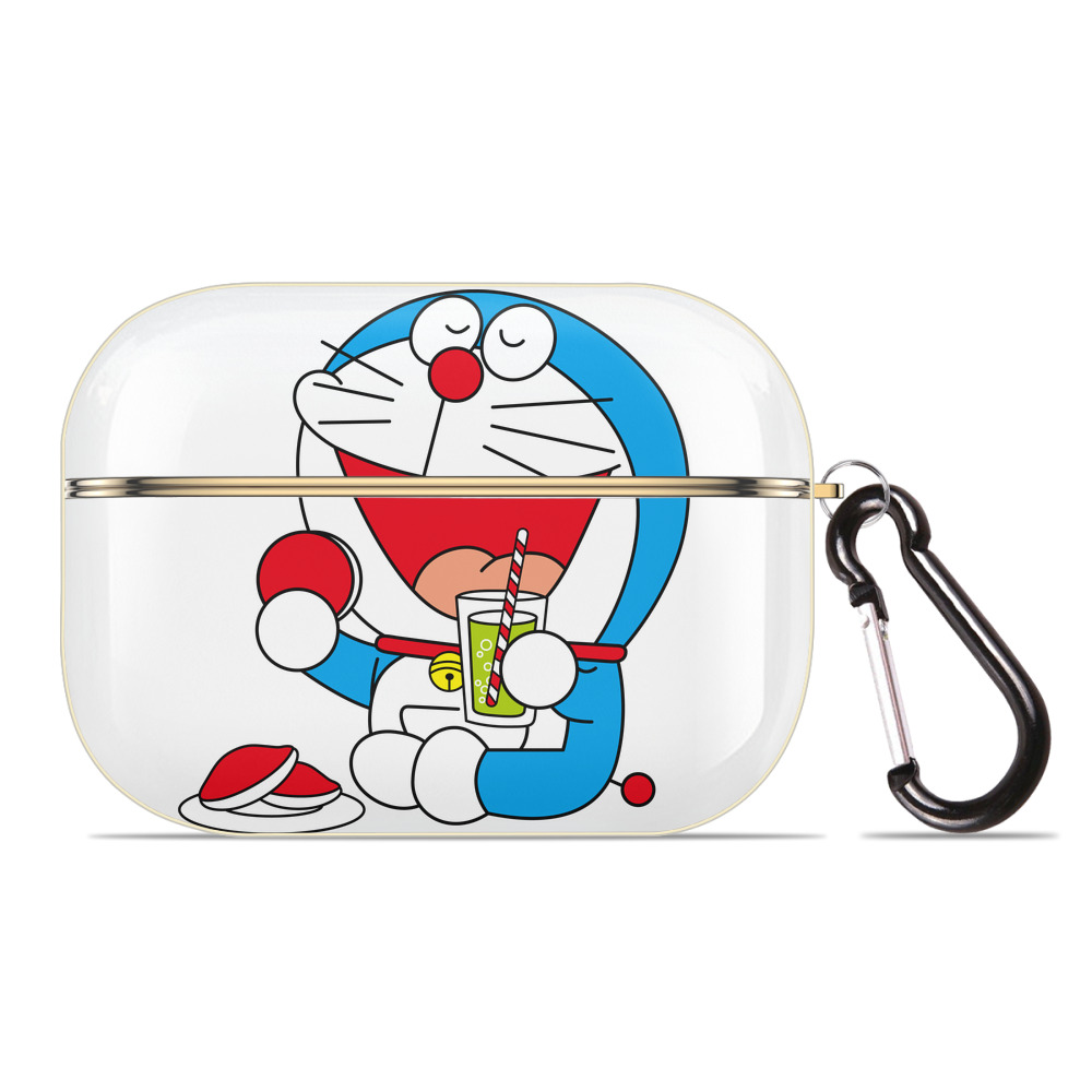 （画像用） ドラえもん Doraemon 【AirPods Pro用】ハードシェル保護ケース｜耐衝撃・防指紋・カラビナ付き商品仕様