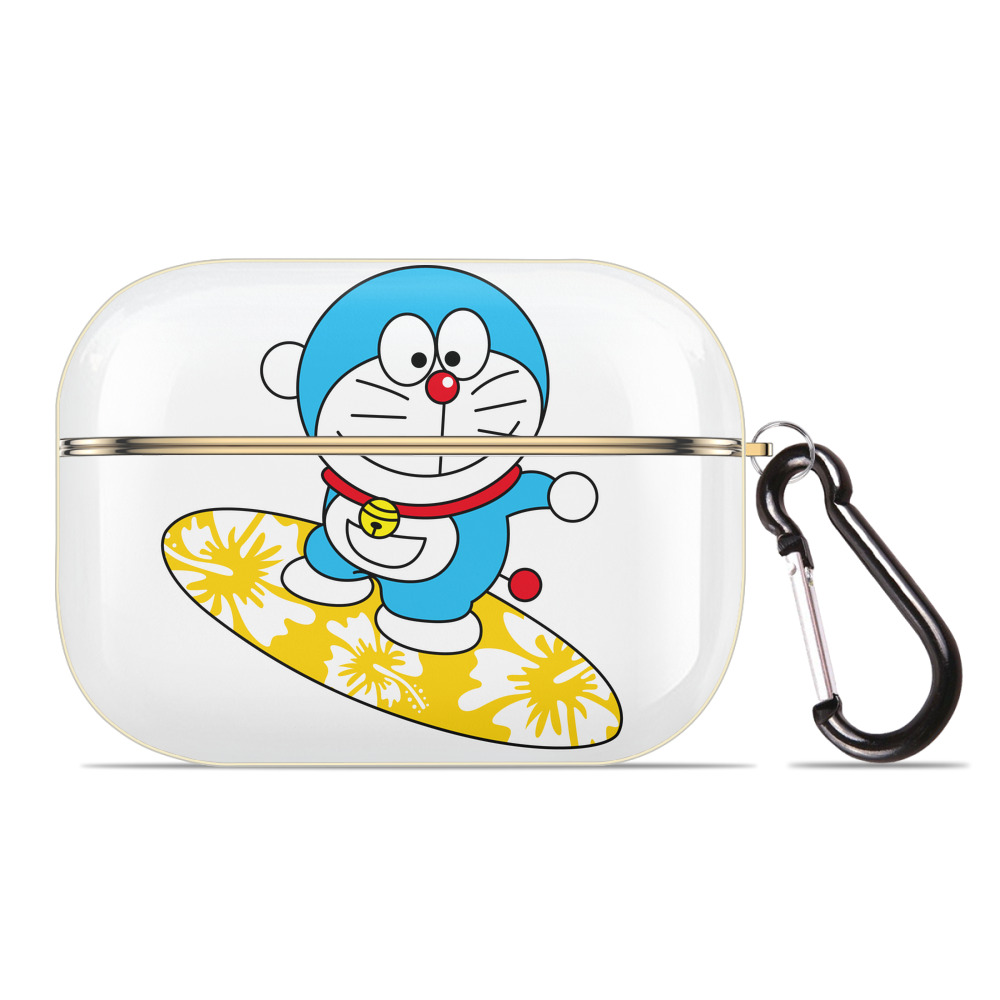 （画像用） ドラえもん Doraemon 【AirPods Pro用】ハードシェル保護ケース｜耐衝撃・防指紋・カラビナ付き商品仕様