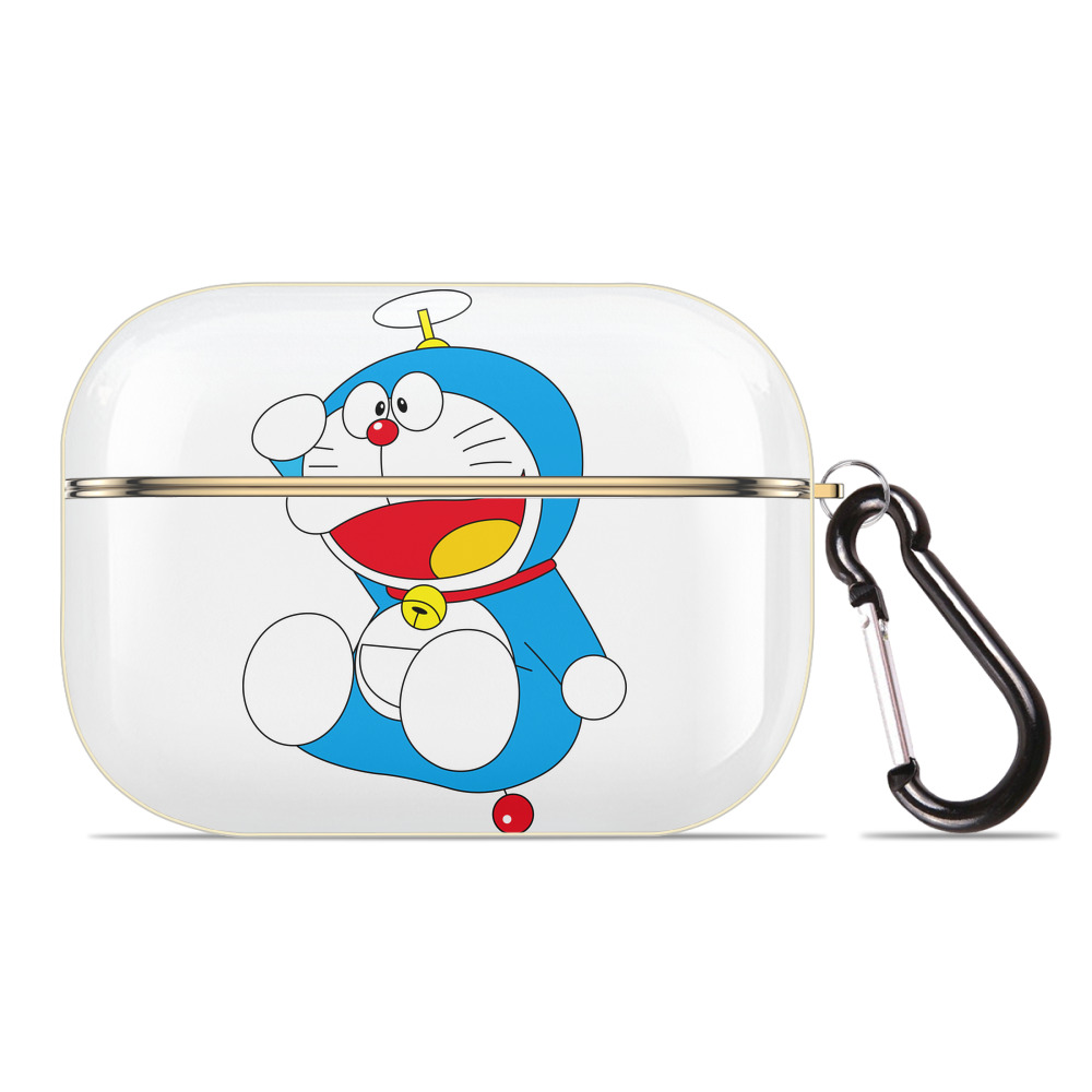 （画像用） ドラえもん Doraemon 【AirPods Pro用】ハードシェル保護ケース｜耐衝撃・防指紋・カラビナ付き商品仕様