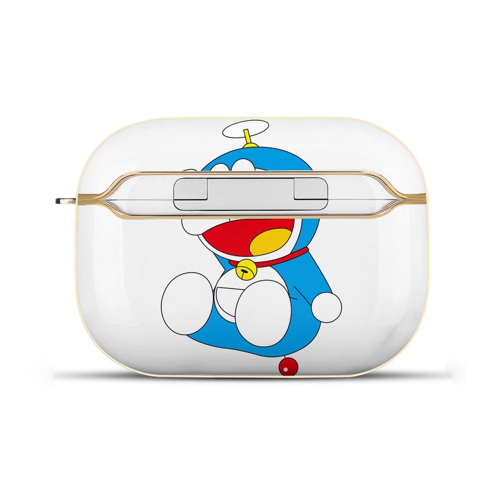 （画像用） ドラえもん Doraemon 【AirPods Pro用】ハードシェル保護ケース｜耐衝撃・防指紋・カラビナ付き商品仕様