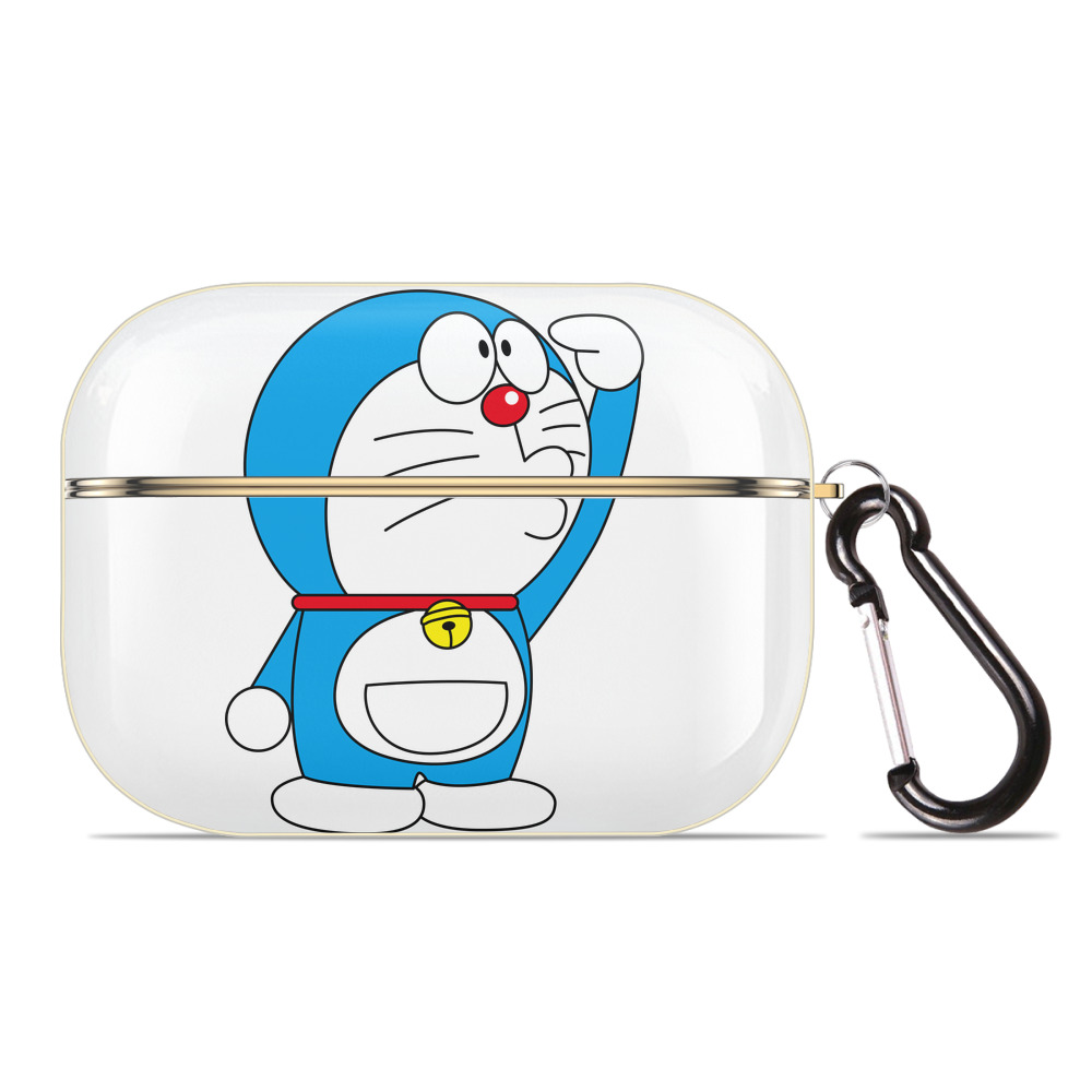 （画像用） ドラえもん Doraemon 【AirPods Pro用】ハードシェル保護ケース｜耐衝撃・防指紋・カラビナ付き商品仕様