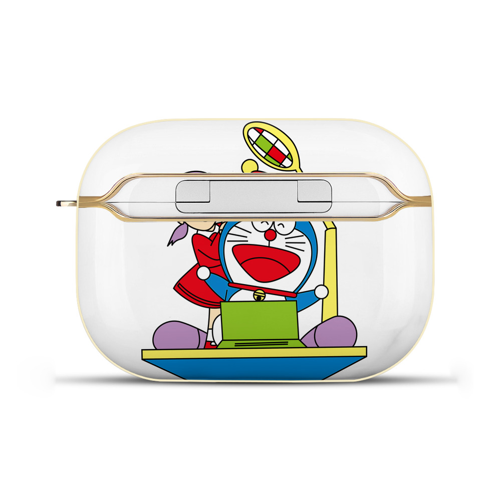 （画像用） ドラえもん みなもと しずか Doraemon Shizuka Minamoto 【AirPods Pro用】ハードシェル保護ケース｜耐衝撃・防指紋・カラビナ付き商品仕様