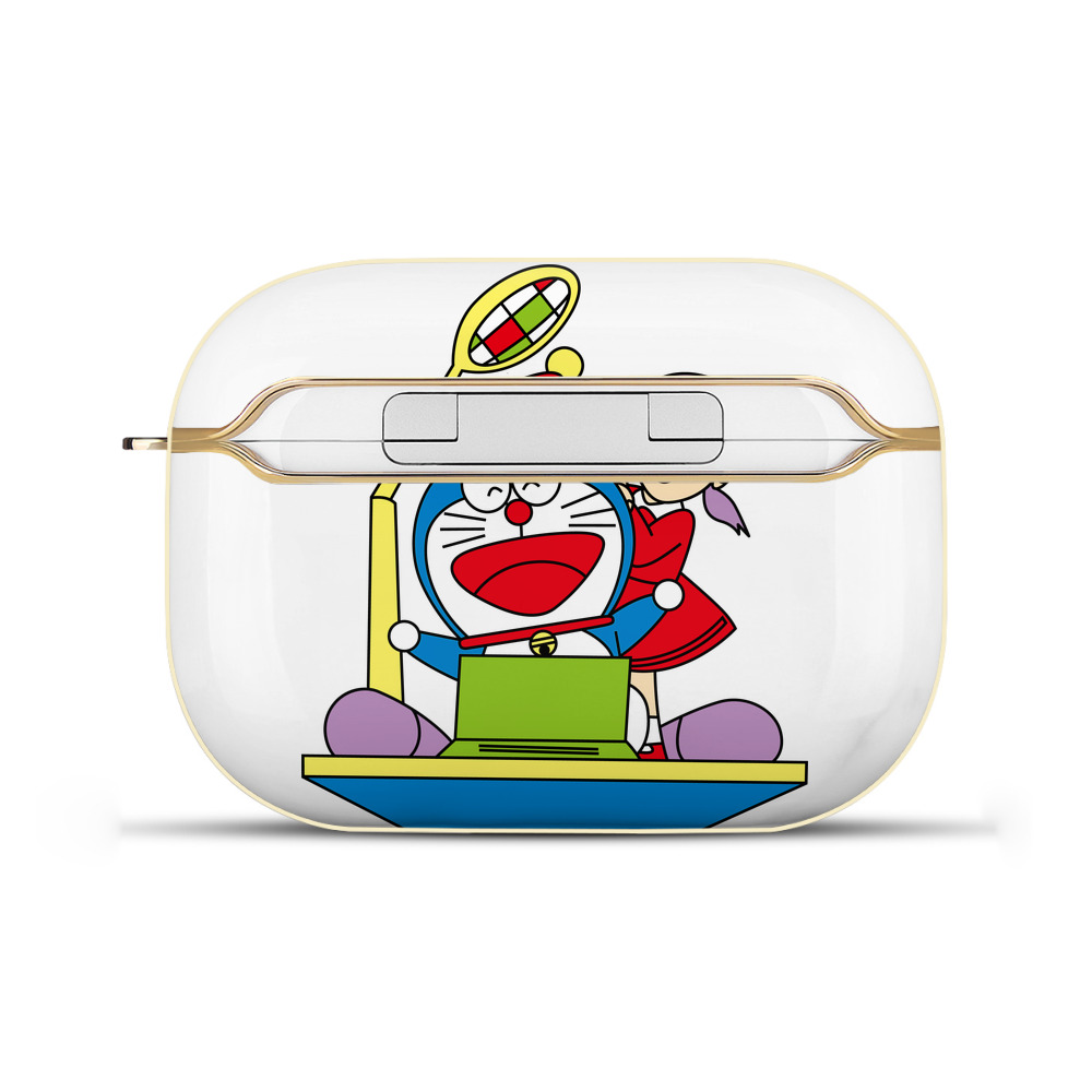 （画像用） ドラえもん みなもと しずか Doraemon Shizuka Minamoto 【AirPods Pro用】ハードシェル保護ケース｜耐衝撃・防指紋・カラビナ付き商品仕様