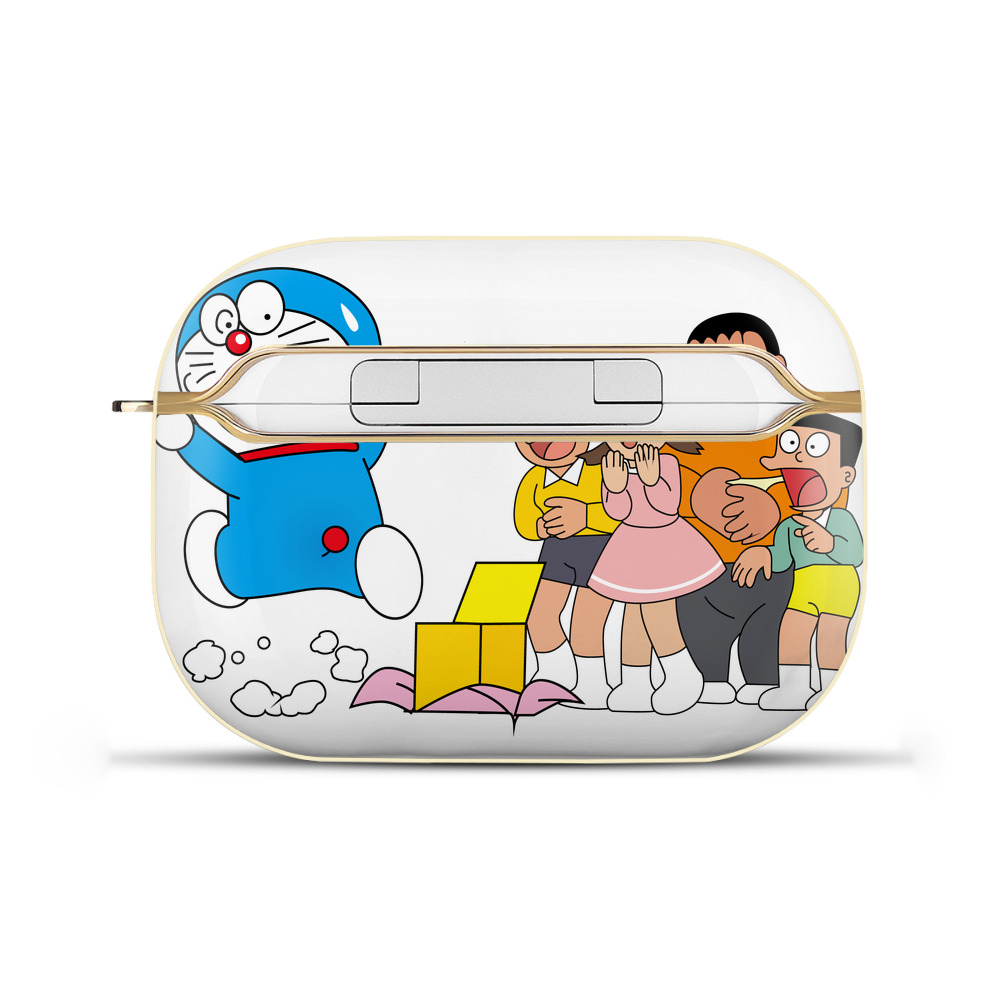 （画像用） ドラえもん 骨川 スネ夫 Doraemon Honekawa Suneo 【AirPods Pro用】ハードシェル保護ケース｜耐衝撃・防指紋・カラビナ付き商品仕様