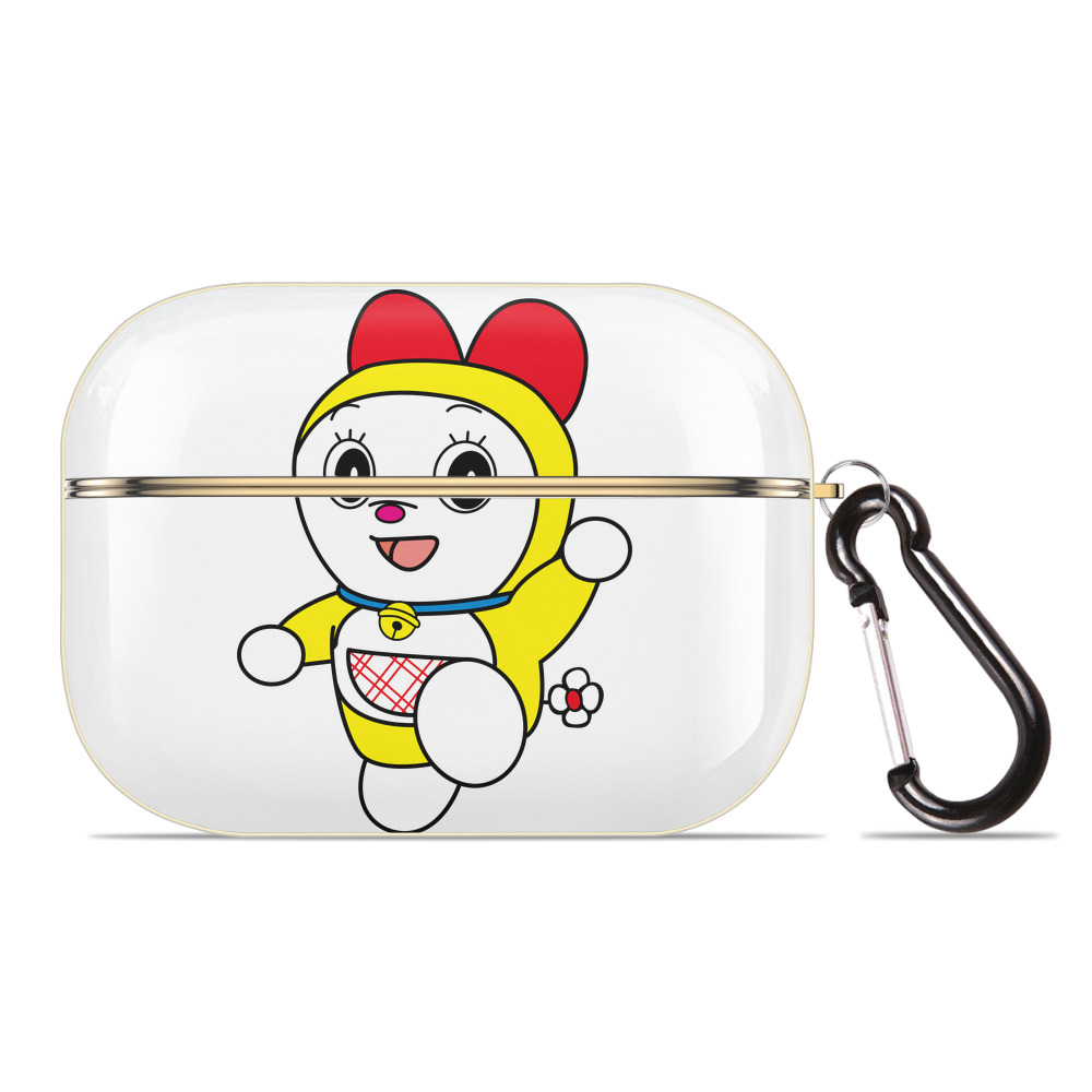 （画像用） ドラえもん ドラミ Doraemon Dorami 【AirPods Pro用】ハードシェル保護ケース｜耐衝撃・防指紋・カラビナ付き商品仕様