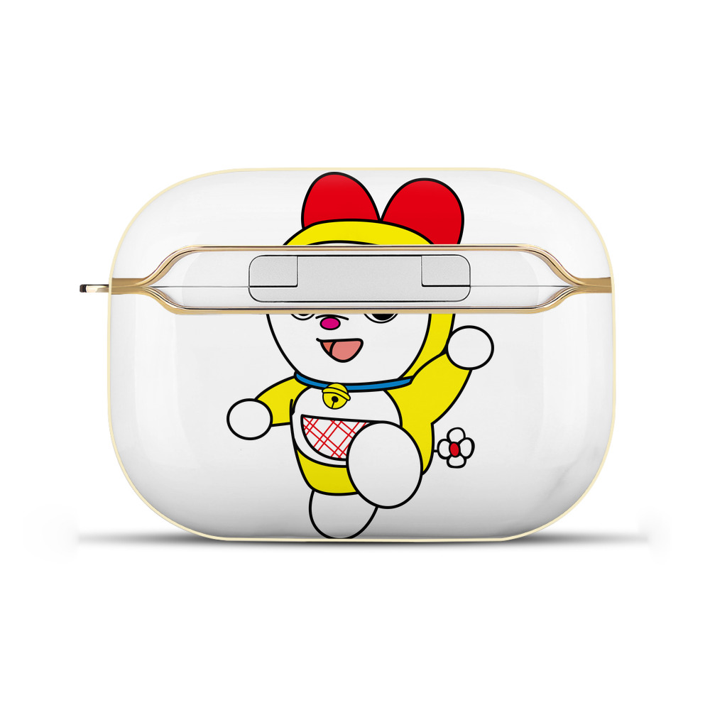 （画像用） ドラえもん ドラミ Doraemon Dorami 【AirPods Pro用】ハードシェル保護ケース｜耐衝撃・防指紋・カラビナ付き商品仕様