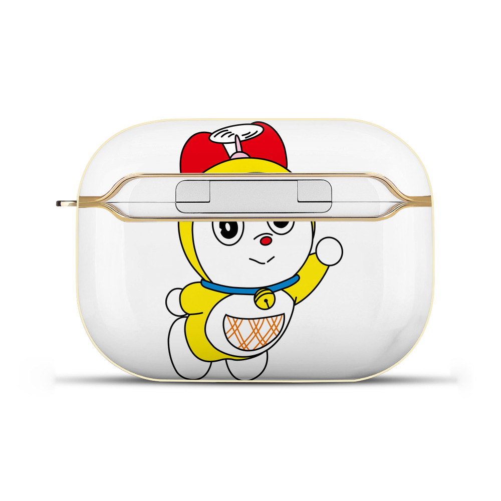 （画像用） ドラえもん ドラミ Doraemon Dorami 【AirPods Pro用】ハードシェル保護ケース｜耐衝撃・防指紋・カラビナ付き商品仕様