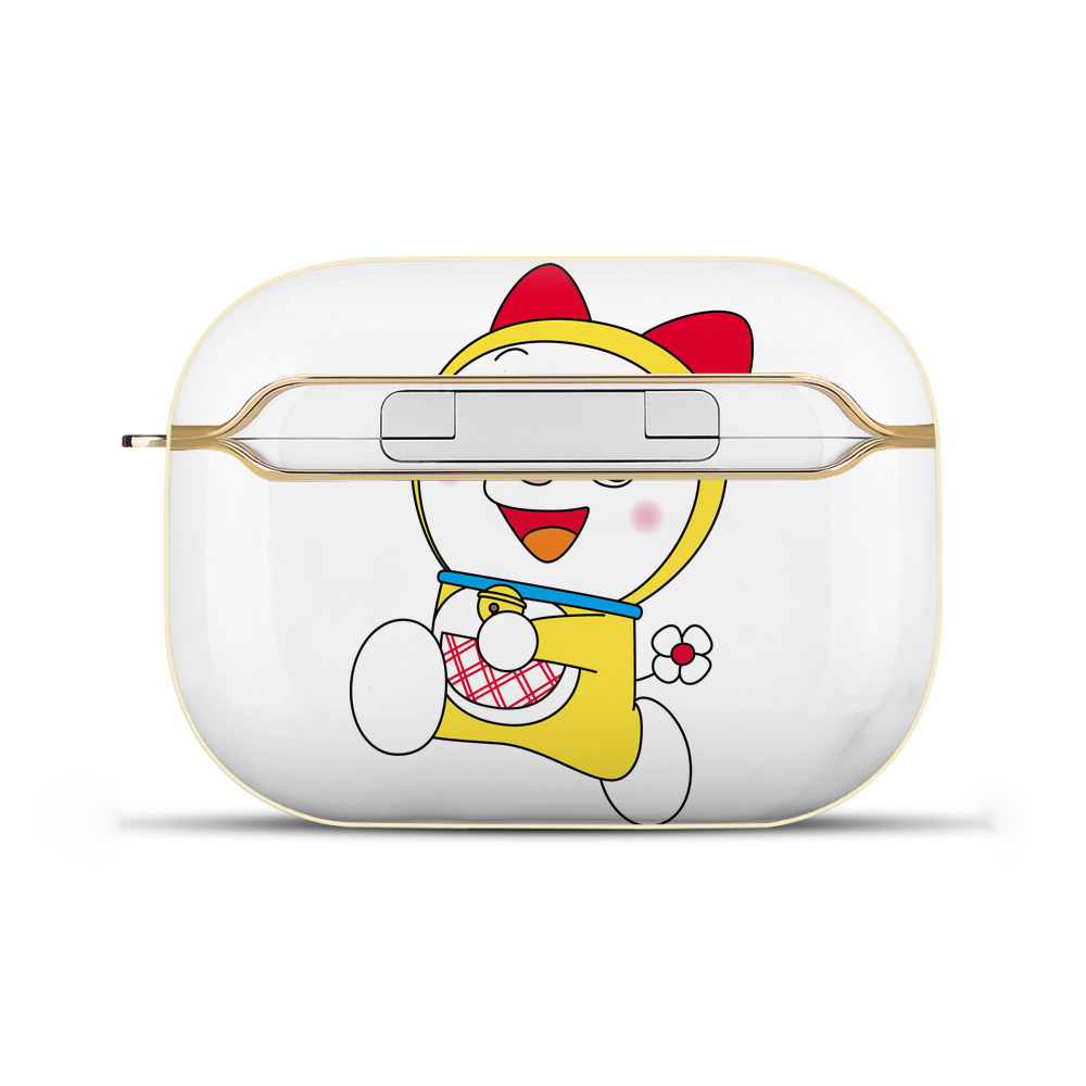 （画像用） ドラえもん ドラミ Doraemon Dorami 【AirPods Pro用】ハードシェル保護ケース｜耐衝撃・防指紋・カラビナ付き商品仕様