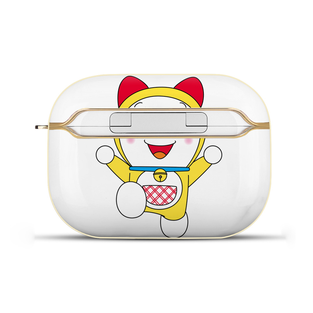 （画像用） ドラえもん ドラミ Doraemon Dorami 【AirPods Pro用】ハードシェル保護ケース｜耐衝撃・防指紋・カラビナ付き商品仕様