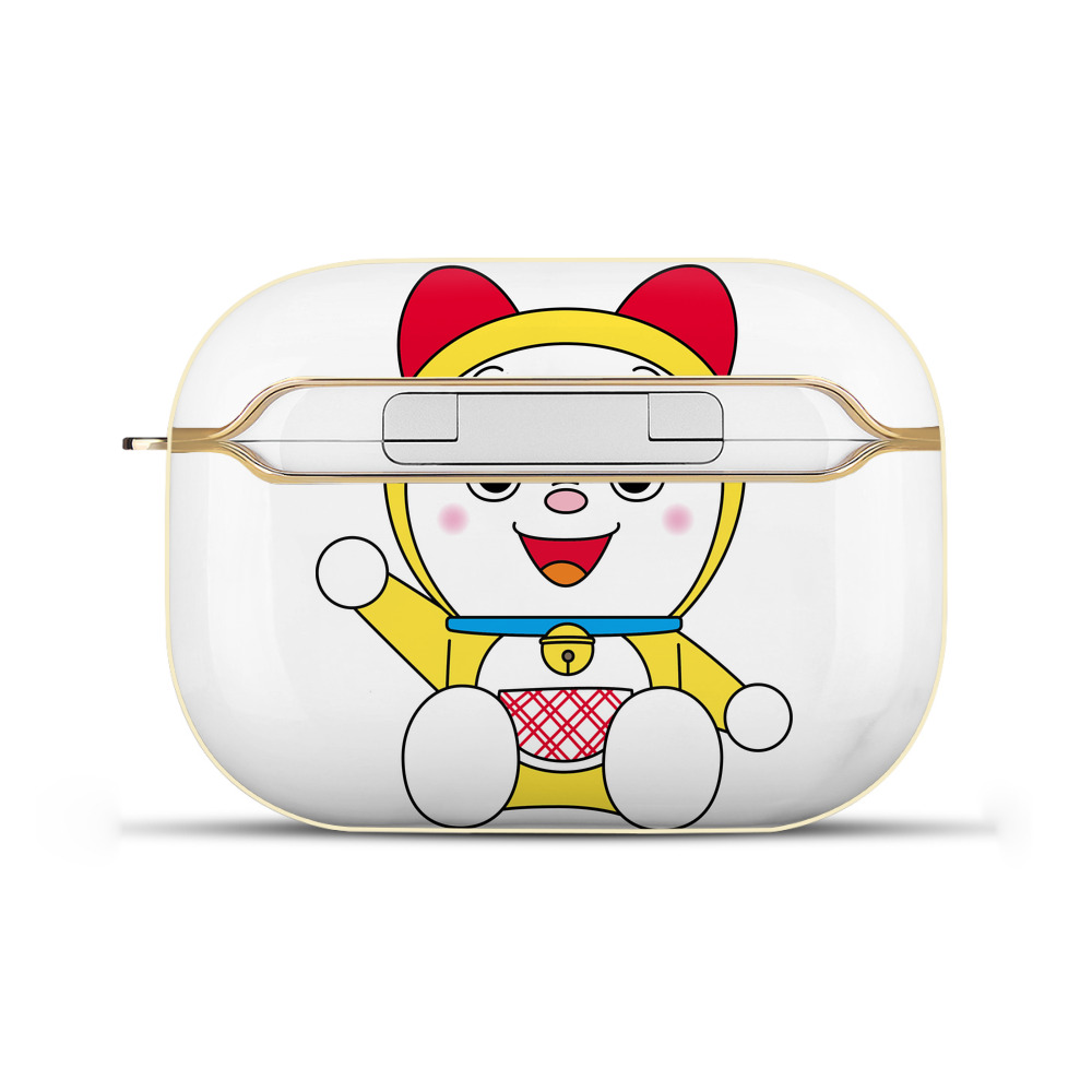 （画像用） ドラえもん ドラミ Doraemon Dorami 【AirPods Pro用】ハードシェル保護ケース｜耐衝撃・防指紋・カラビナ付き商品仕様