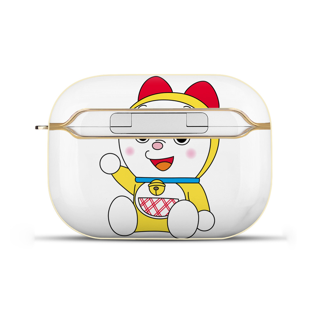 （画像用） ドラえもん ドラミ Doraemon Dorami 【AirPods Pro用】ハードシェル保護ケース｜耐衝撃・防指紋・カラビナ付き商品仕様