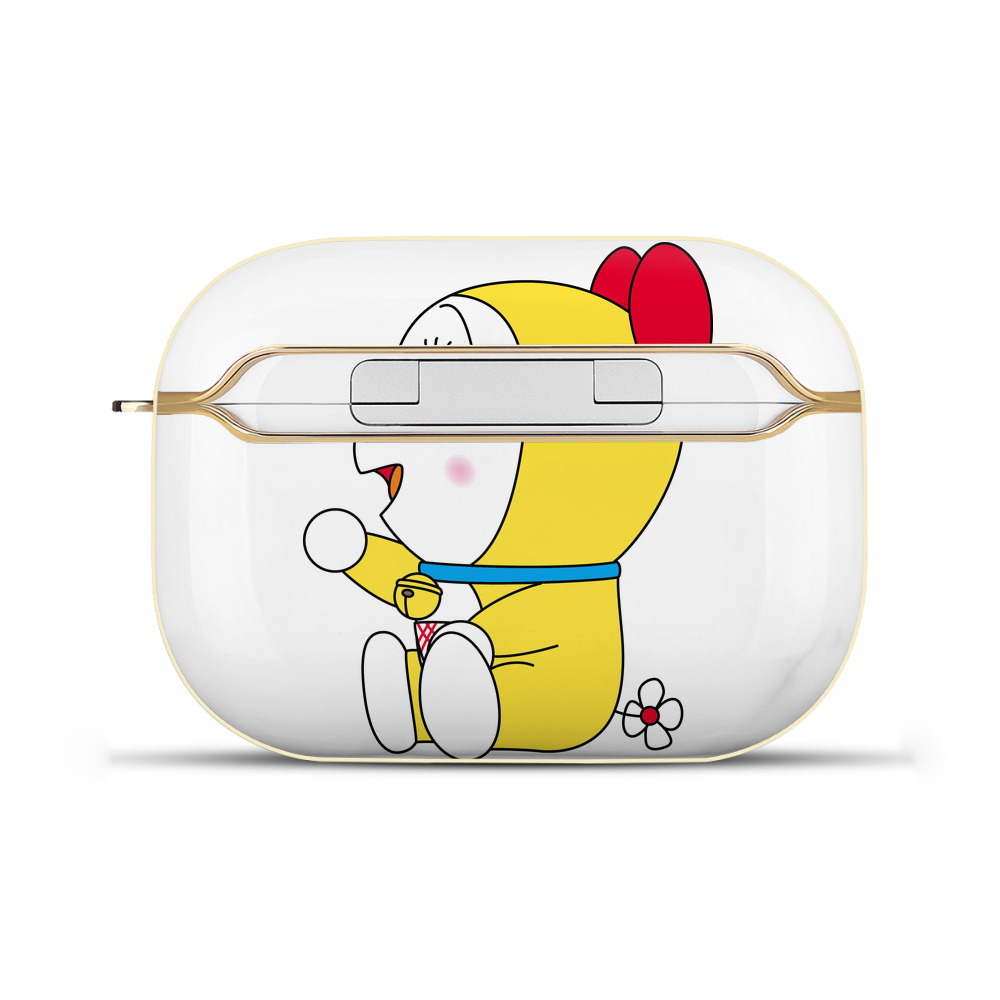 （画像用） ドラえもん ドラミ Doraemon Dorami 【AirPods Pro用】ハードシェル保護ケース｜耐衝撃・防指紋・カラビナ付き商品仕様