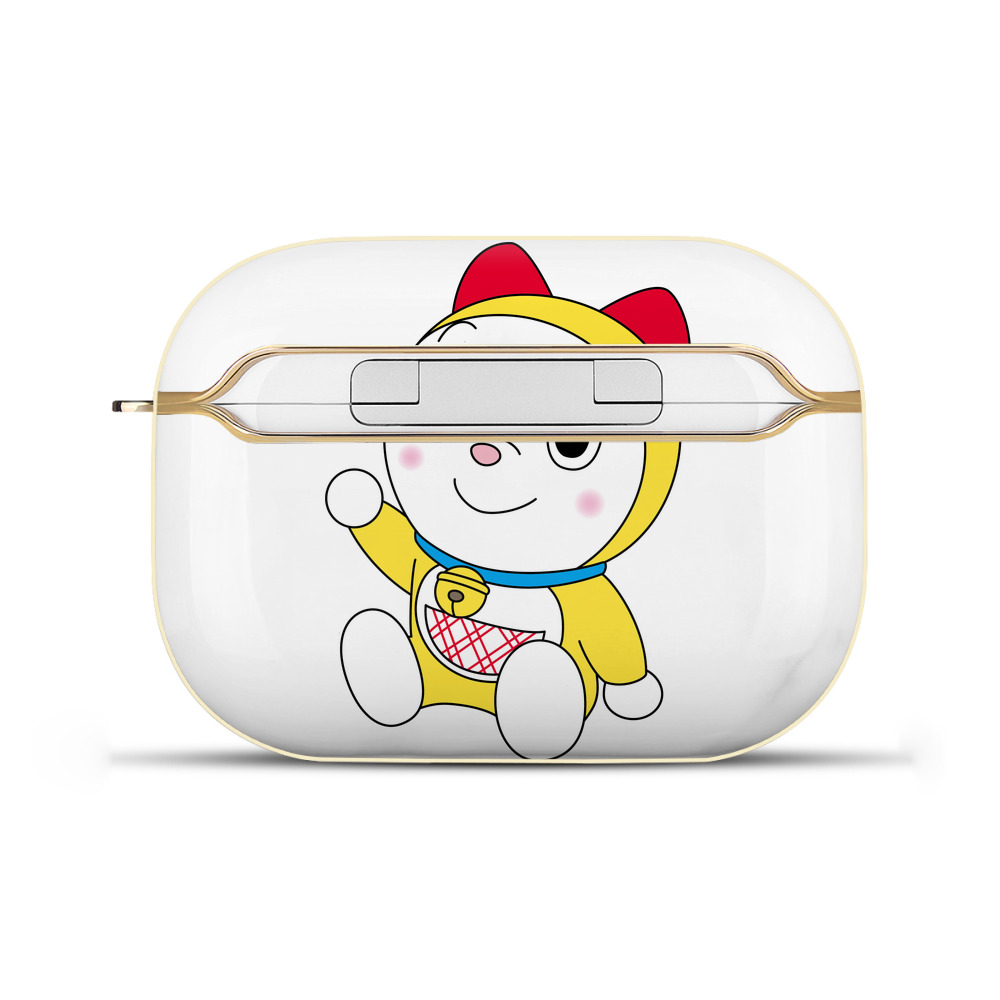 （画像用） ドラえもん ドラミ Doraemon Dorami 【AirPods Pro用】ハードシェル保護ケース｜耐衝撃・防指紋・カラビナ付き商品仕様
