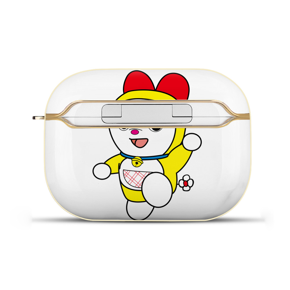 （画像用） ドラえもん ドラミ Doraemon Dorami 【AirPods Pro用】ハードシェル保護ケース｜耐衝撃・防指紋・カラビナ付き商品仕様