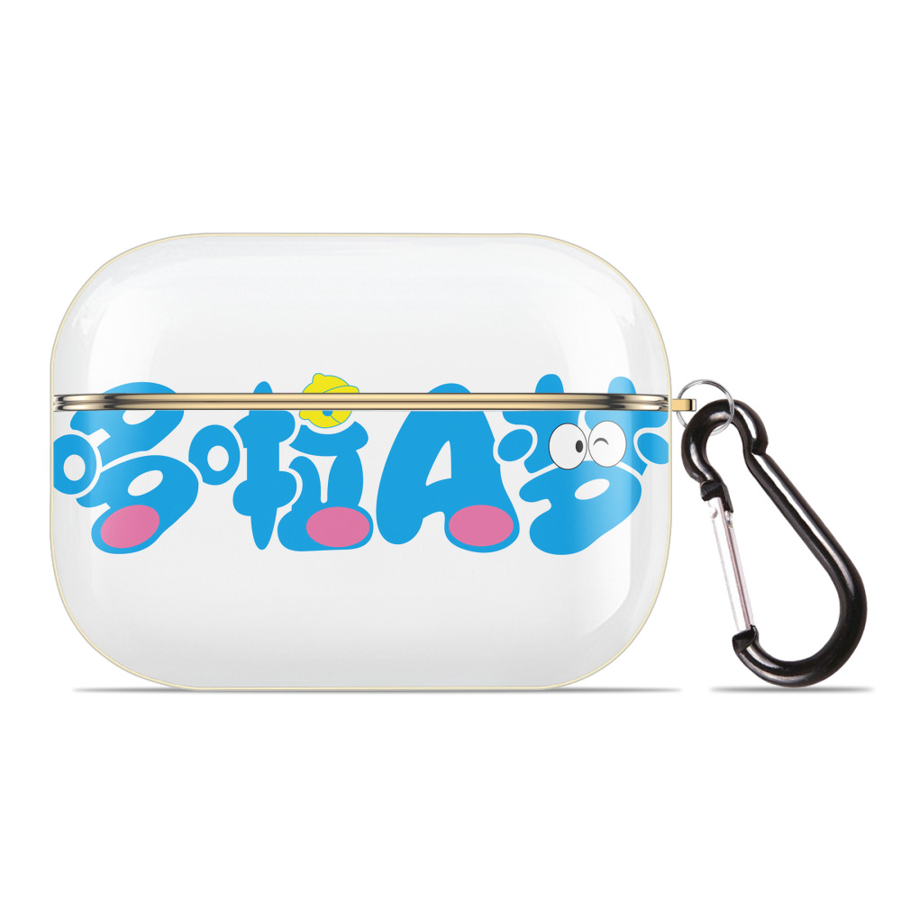 （画像用） ドラえもん Doraemon 【AirPods Pro用】ハードシェル保護ケース｜耐衝撃・防指紋・カラビナ付き商品仕様