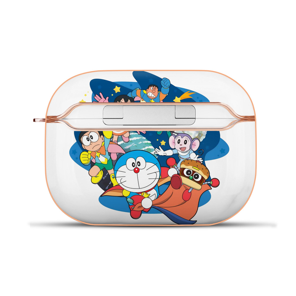 （画像用） ドラえもん Doraemon 【AirPods Pro用】ハードシェル保護ケース｜耐衝撃・防指紋・カラビナ付き商品仕様