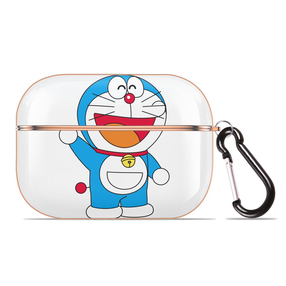 （画像用） ドラえもん Doraemon 【AirPods Pro用】ハードシェル保護ケース｜耐衝撃・防指紋・カラビナ付き商品仕様