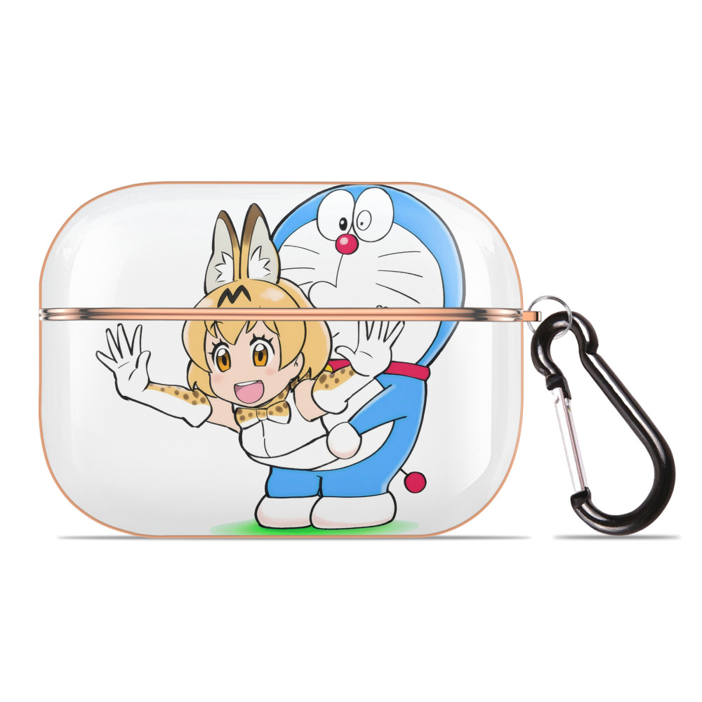 （画像用） ドラえもん Doraemon 【AirPods Pro用】ハードシェル保護ケース｜耐衝撃・防指紋・カラビナ付き商品仕様