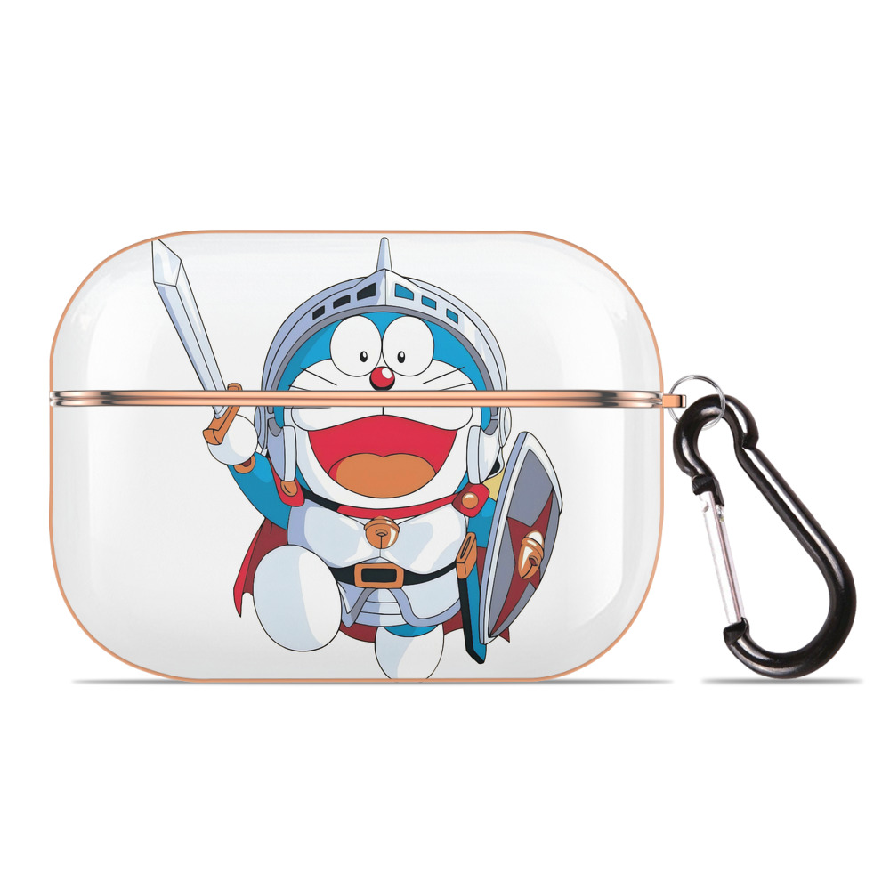 （画像用） ドラえもん Doraemon 【AirPods Pro用】ハードシェル保護ケース｜耐衝撃・防指紋・カラビナ付き商品仕様