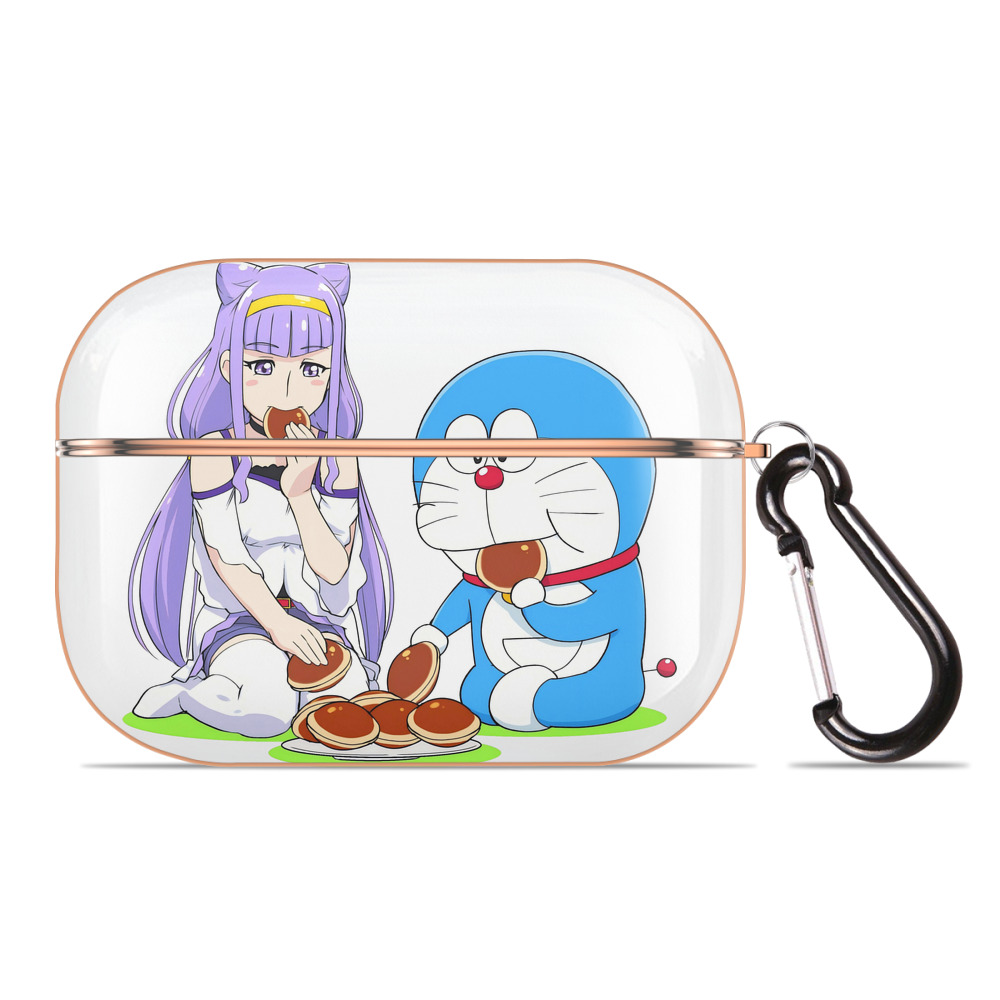 （画像用） ドラえもん Doraemon 【AirPods Pro用】ハードシェル保護ケース｜耐衝撃・防指紋・カラビナ付き商品仕様
