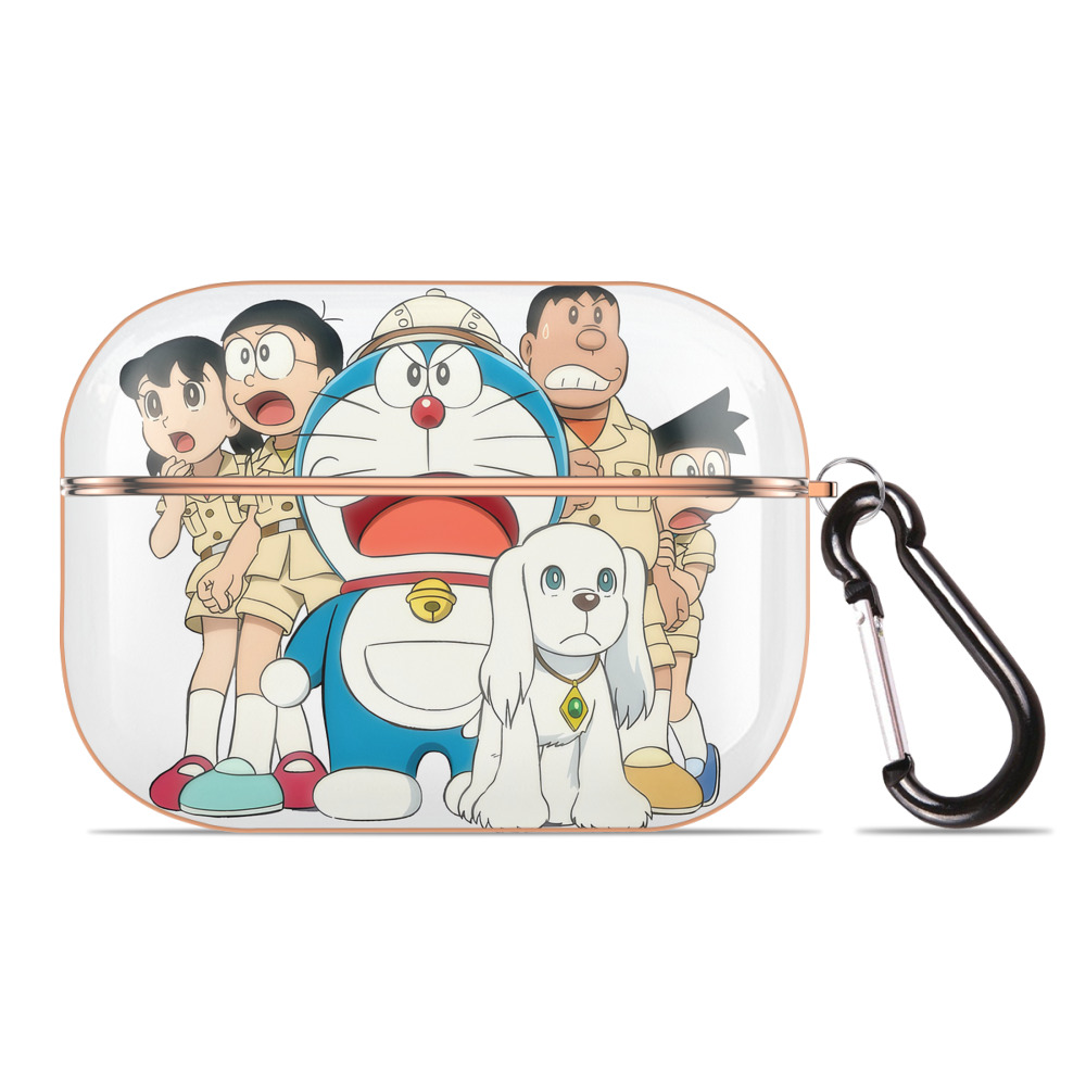（画像用） ドラえもん Doraemon 【AirPods Pro用】ハードシェル保護ケース｜耐衝撃・防指紋・カラビナ付き商品仕様