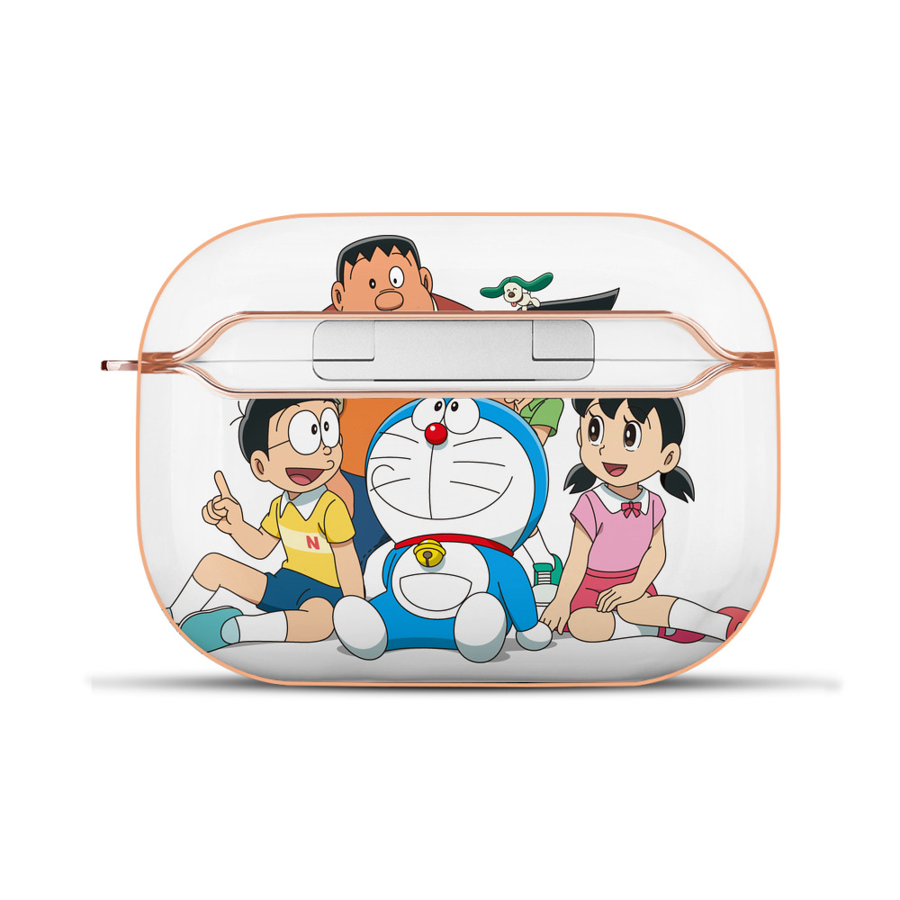 （画像用） ドラえもん Doraemon 【AirPods Pro用】ハードシェル保護ケース｜耐衝撃・防指紋・カラビナ付き商品仕様