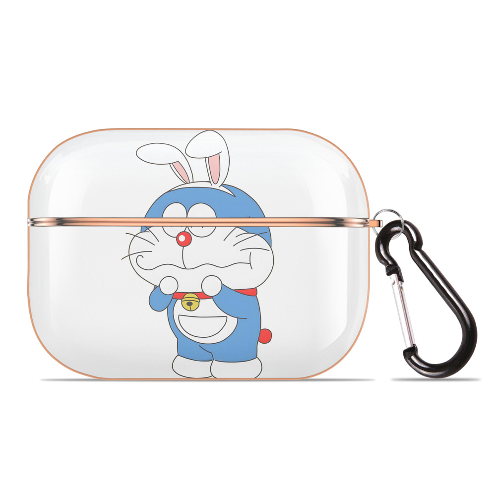 （画像用） ドラえもん Doraemon 【AirPods Pro用】ハードシェル保護ケース｜耐衝撃・防指紋・カラビナ付き商品仕様