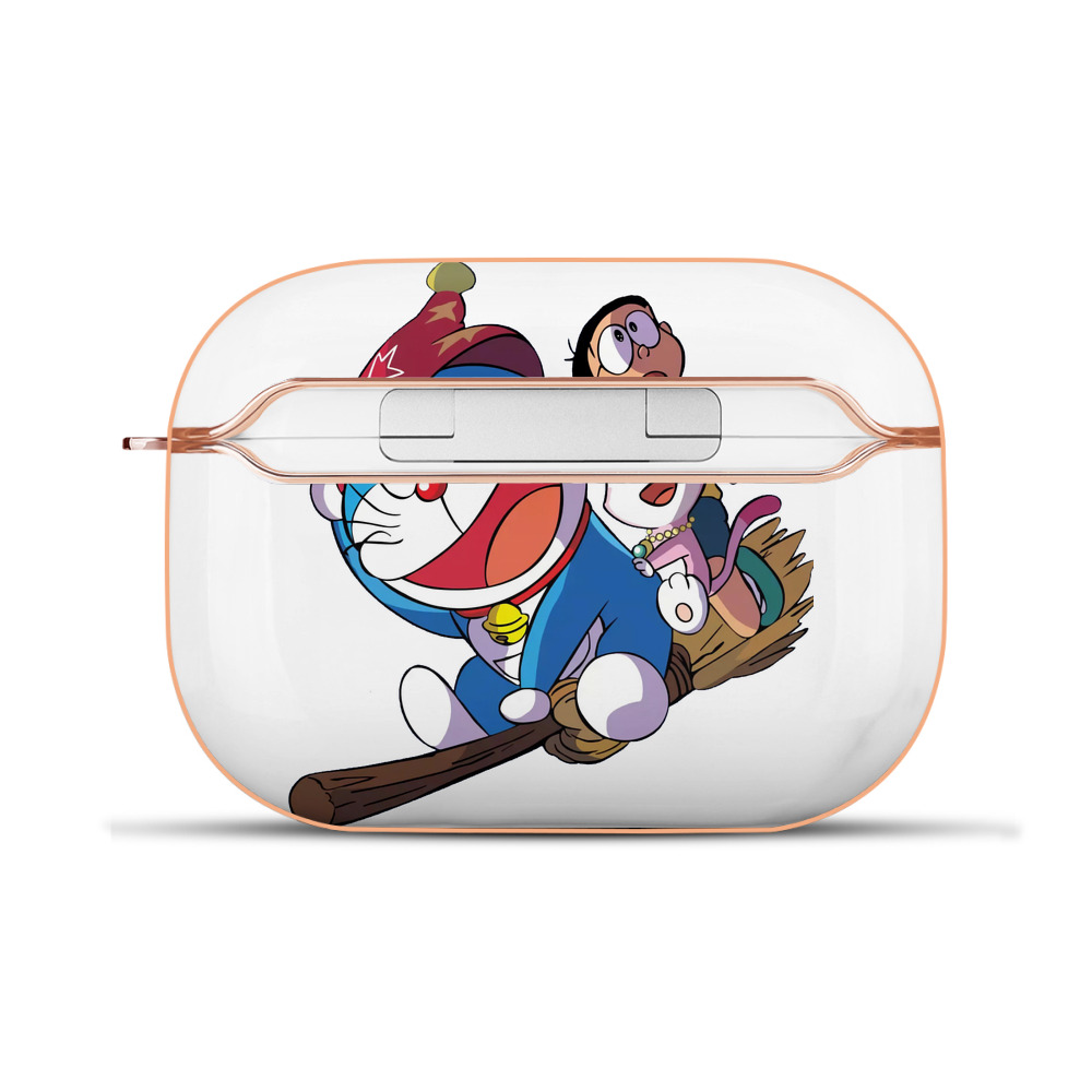 （画像用） ドラえもん Doraemon 【AirPods Pro用】ハードシェル保護ケース｜耐衝撃・防指紋・カラビナ付き商品仕様