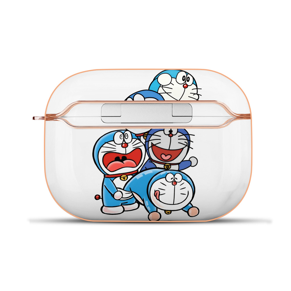（画像用） ドラえもん Doraemon 【AirPods Pro用】ハードシェル保護ケース｜耐衝撃・防指紋・カラビナ付き商品仕様
