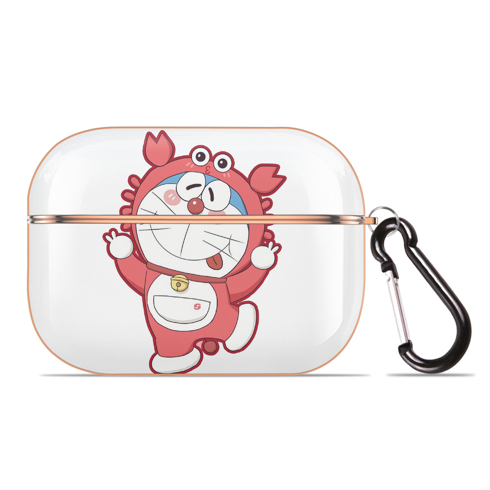 （画像用） ドラえもん Doraemon 【AirPods Pro用】ハードシェル保護ケース｜耐衝撃・防指紋・カラビナ付き商品仕様