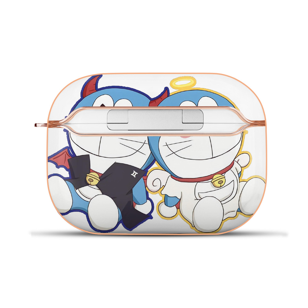 （画像用） ドラえもん Doraemon 【AirPods Pro用】ハードシェル保護ケース｜耐衝撃・防指紋・カラビナ付き商品仕様