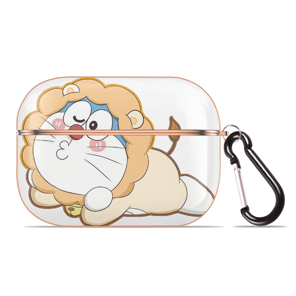 （画像用） ドラえもん Doraemon 【AirPods Pro用】ハードシェル保護ケース｜耐衝撃・防指紋・カラビナ付き商品仕様